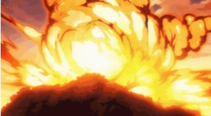 【アニメ名シーン】最高の爆発シーンを決める人気投票・ランキング　1位　爆裂魔法の画像