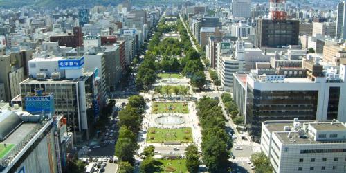 北海道旅行のおすすめ観光スポット人気投票　1位　大通公園の画像