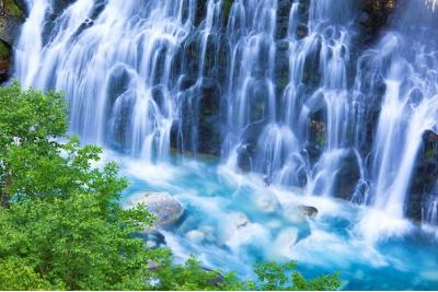 北海道旅行のおすすめ観光スポット人気投票・ランキング　－位　白ひげの滝の画像