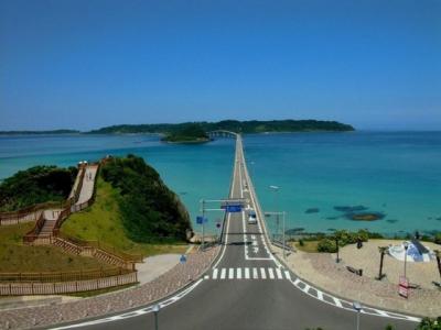 山口県旅行のおすすめ観光スポット人気投票・ランキング　－位　角島大橋の画像