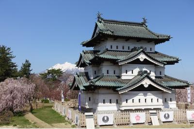 青森県旅行のおすすめ観光スポット人気投票・ランキング　－位　弘前城の画像