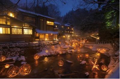 熊本県旅行のおすすめ観光スポット人気投票　－位　黒川温泉の画像
