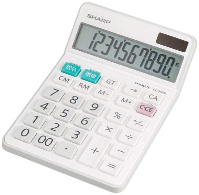 オススメの電卓・計算機ランキング - 人気投票　4位　シャープ EL-N431-Xの画像