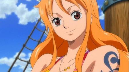 岡村明美さんキャラランキング・人気投票　4位　ナミの画像
