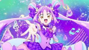 キミとアイドルプリキュア♪キャラランキング・人気投票　4位　紫雨こころ（キュアキュンキュン）の画像