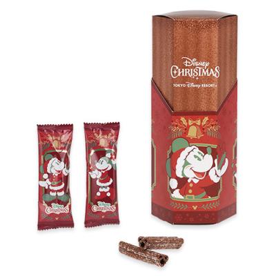 ディズニーフードお土産ランキング・人気投票　3位　チョロススナック クリスマスの画像