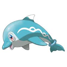 みずタイプのポケモンランキング・人気投票　19位　ナミイルカの画像