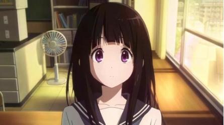 佐藤聡美さんキャラランキング・人気投票 3位 千反田えるの画像