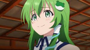 東山奈央さんキャラランキング・人気投票　5位　東風谷早苗の画像