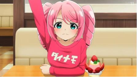 前田佳織里さんキャラランキング・人気投票　4位　花菱はるか（マジアマゼンタ）の画像