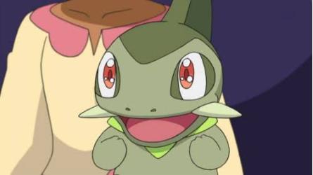 津田美波さんキャラランキング・人気投票　3位　キバゴの画像