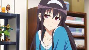 茅野愛衣さんキャラランキング・人気投票　2位　霞ヶ丘詩羽の画像