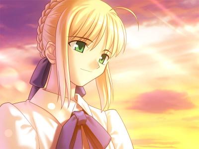 Fate/stay night 人気ヒロイン投票 - ランキング　3位　セイバーの画像