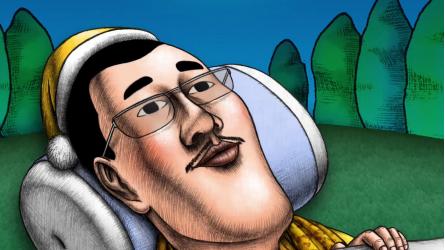 2017年夏 一番面白いアニメを決めるランキング - 人気投票　－位　ピコ太郎のララバイラーラバイの画像