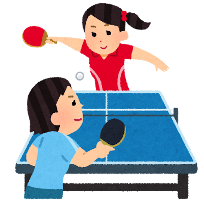 スポーツ人気投票 - ランキング　2位　卓球の画像