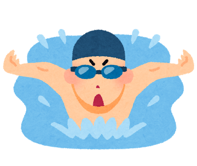 第2回 スポーツ人気投票　－位　水泳の画像