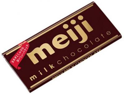 コンビニで買える美味しいチョコレート人気投票 - ランキング　－位　明治 ミルクチョコレートの画像