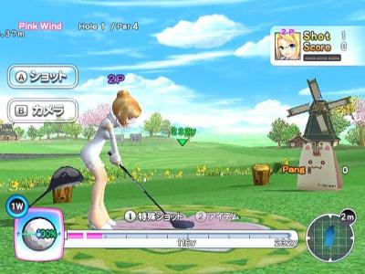 【ウィー】Wii・ゲームソフト人気投票・ランキング　31位　スイングゴルフ パンヤの画像
