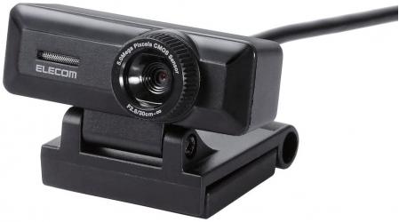 おすすめのWebカメラ（ウェブカメラ・ライブカメラ）　－位　エレコム UCAM-C750FBBKの画像