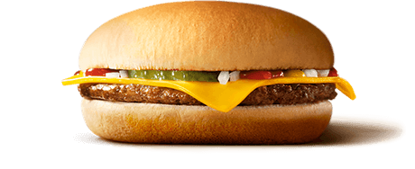 一番うまいハンバーガー決定戦 ～おいしいハンバーカー人気投票～　1位　チーズバーガー（マクドナルド）の画像