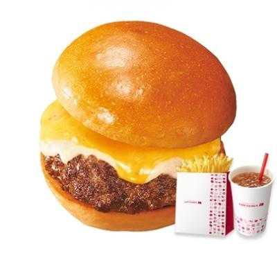 一番うまいハンバーガー決定戦 ～おいしいハンバーカー人気投票～　4位　絶品チーズバーガー（ロッテリア）の画像