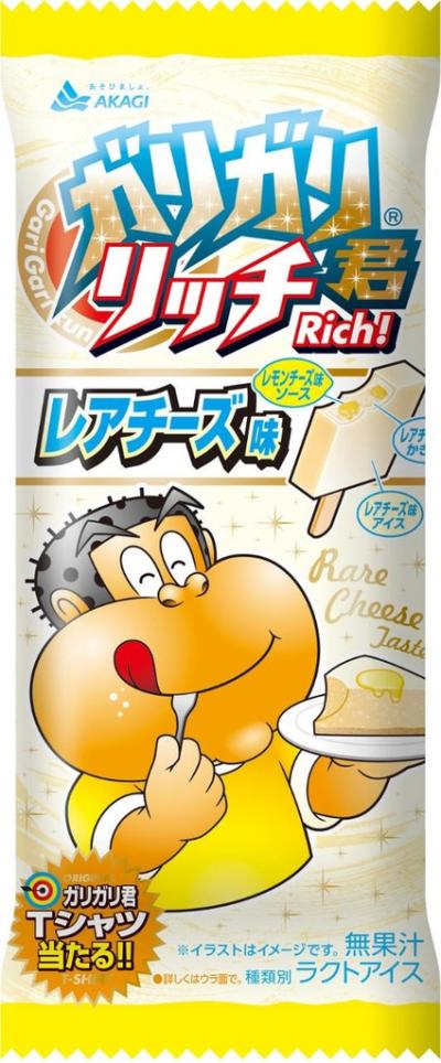 一番おいしいガリガリ君を決めるランキング - 人気投票　－位　ガリガリ君リッチ レアチーズ味の画像